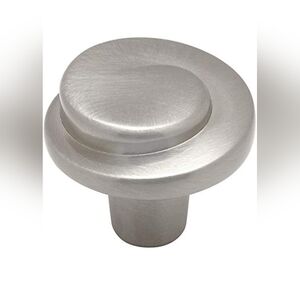 50 pcs Satin Nickel Cabinet Hardware Swirl Knob